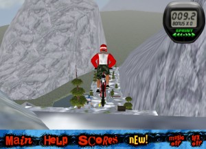 Capture d'écran du jeu Mountain Bike Madness