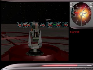 Capture d'écran du jeu Spacegunner